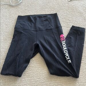 Lululemon x SoulCycle Black High-Waisted Align Leggings